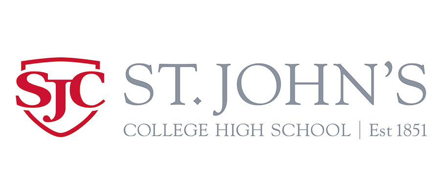  Logo of St. John's College High School in Washington, DC 
