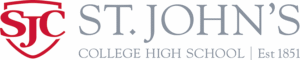  Logo of St. John's College High School in Washington, DC 